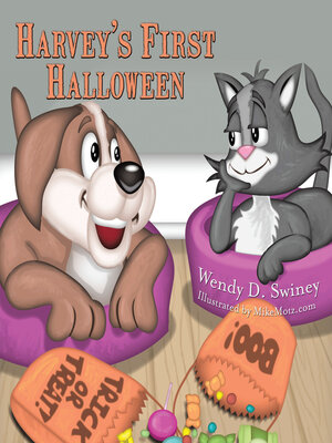 cover image of Harvey's First Halloween